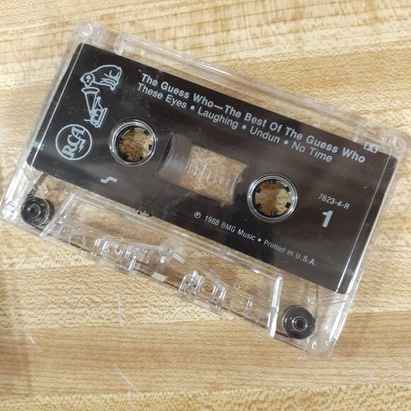 Best of the Guess Who RCA Cassette Tape 1988 American Woman No Sugar Tonight USA - Picture 5 of 7